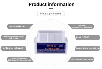 Seicane High-Quality Mini Car Diagnostic.