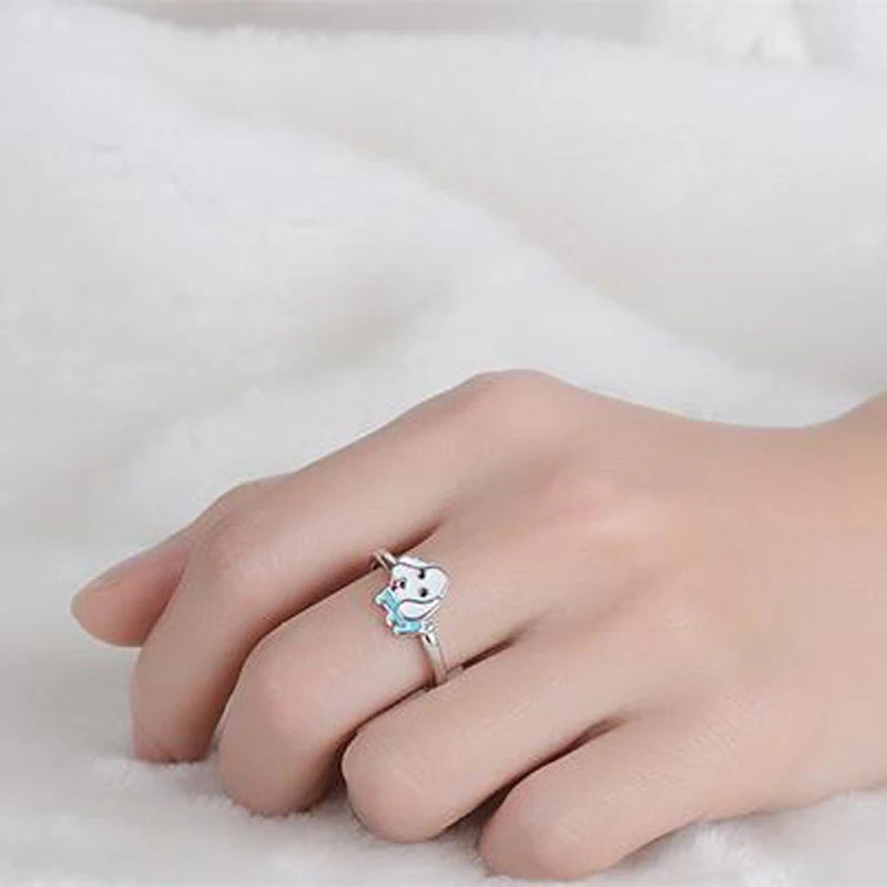 New Temperament Sweet Cute Small Dog Ring.