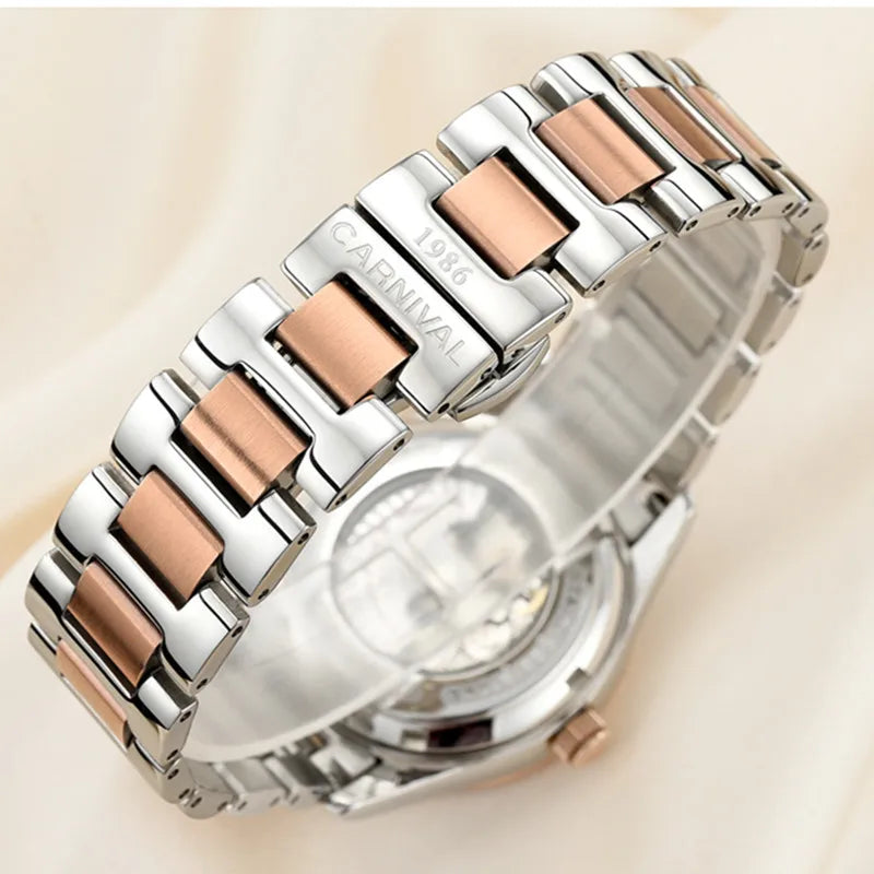 Carnival Fashion Luxury Women Watches Sapphire