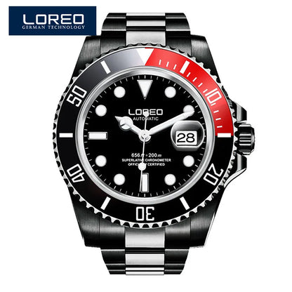 LOREO Men Military Watch Waterproof Wristwatch.