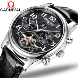 Luxury CARNIVAL Men's Automatic Mechanical Wristwatch.