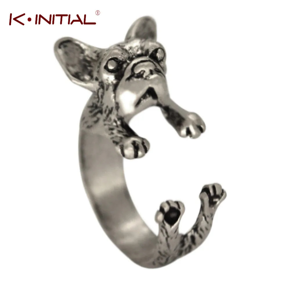 Animal Rings - French Bulldog for Women