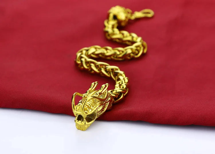 Creative Silver Chain Gold Plating Domineering