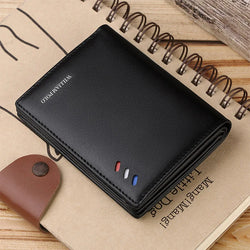 Men Wallets short 100% Genuine Leather Men Wallet.