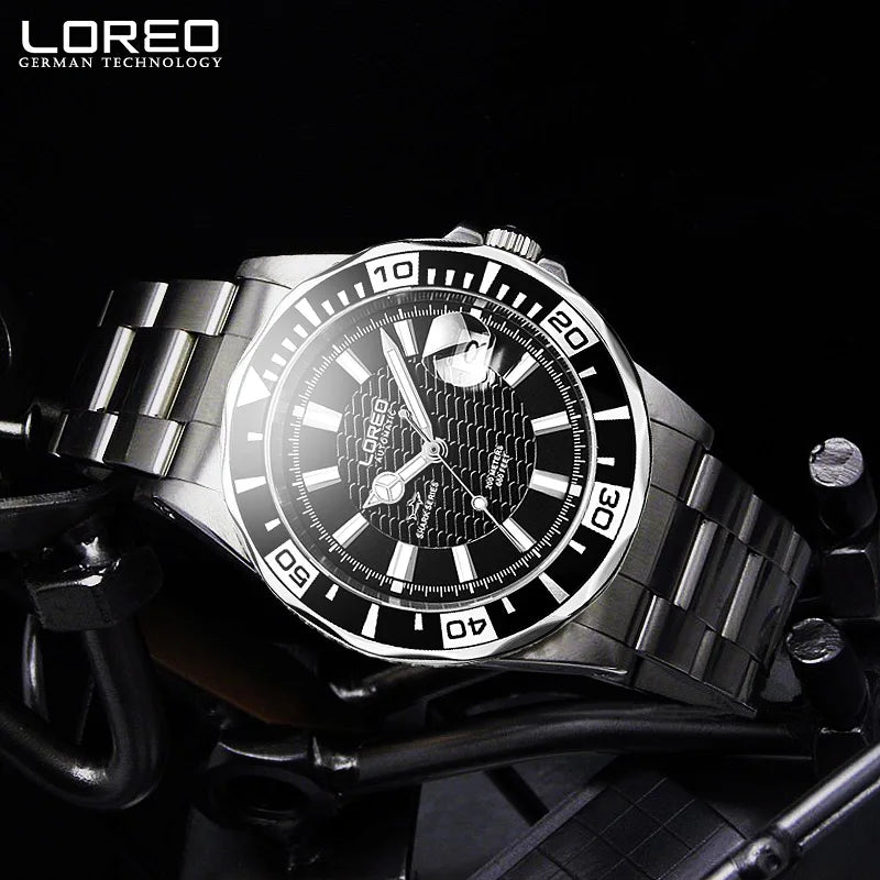 LOREO Diving Series Watch waterproof Automatic.