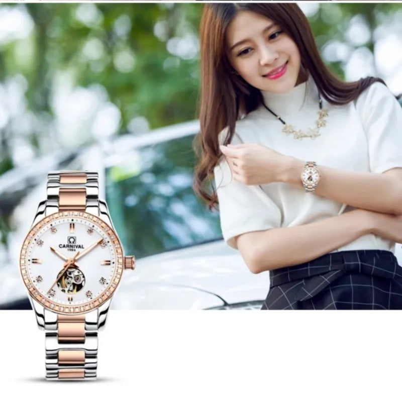 CARNIVAL New Luxury Women Watch Top Brand