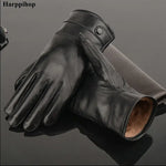 2024 Genuine Leather Winter Gloves warm.