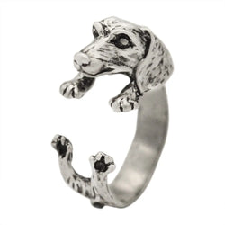 Handmade Dog Puppy Animal Rings for Women.