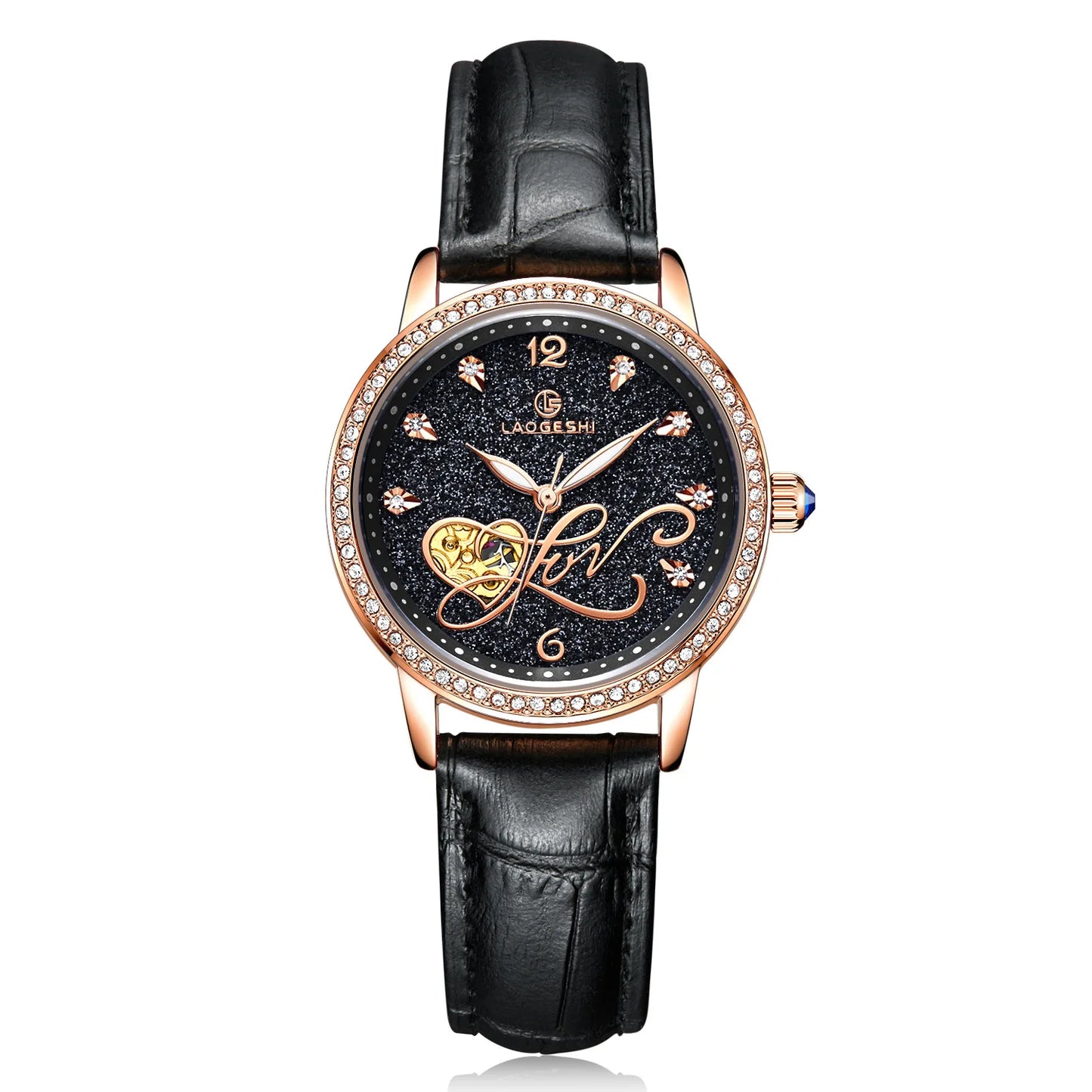 Star Crystal Diamond Female Clock Top Brand Luxury Fashion Waterproof Lady Watch Women's Mechanical Watches