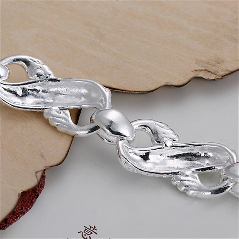 DOTEFFIL New Arrival 925 Sterling Silver Bracelet Bangle Cuff Man Women Dragon Bracelet Fine Jewelry Party Christmas Gift