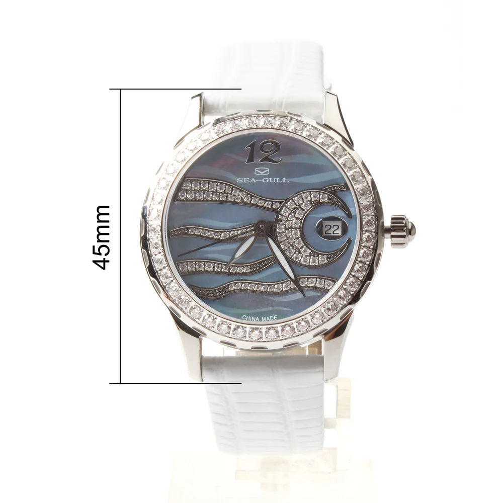 Seagull Bezel Mother of Pearl Dial