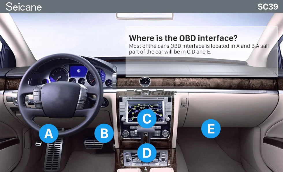 Seicane High-Quality Mini Car Diagnostic.