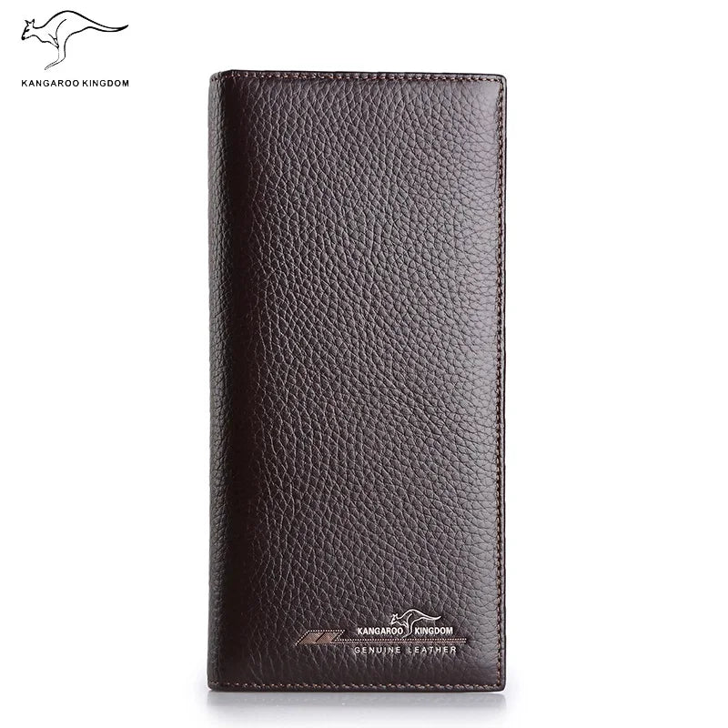 Kangaroo Kingdom Brand Men Wallets Long.