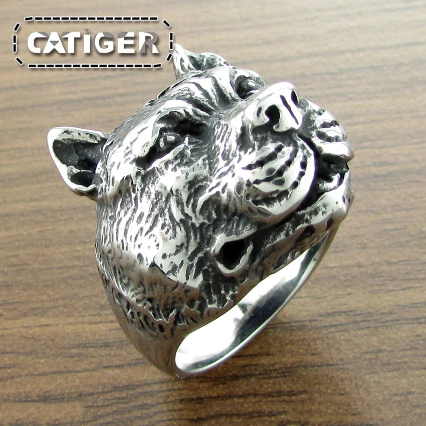 Animal Pit Dog Ring Personality Unique