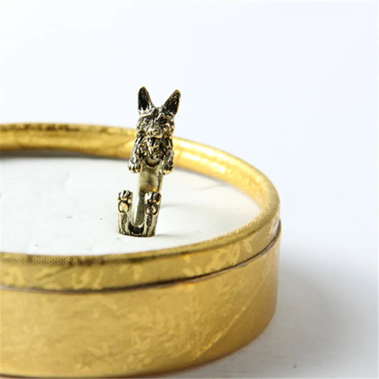 German Shepherd Dog Ring - Latest Design.