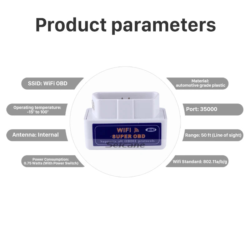 Seicane High-Quality Mini Car Diagnostic.