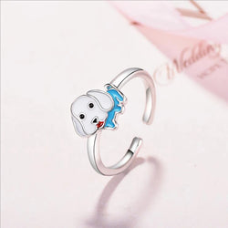 New Temperament Sweet Cute Small Dog Ring.