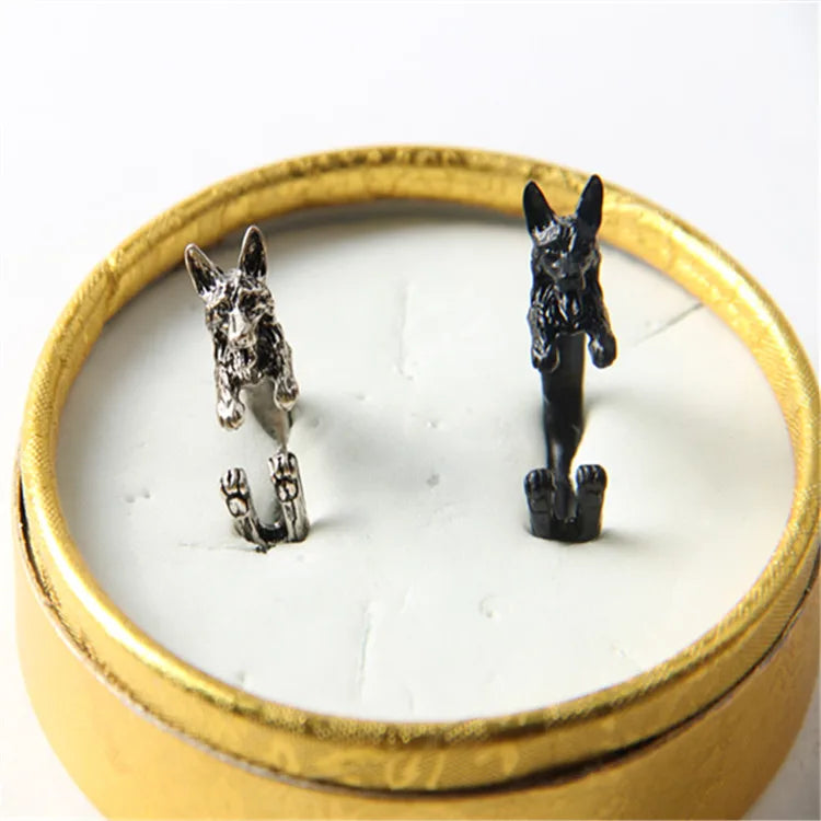 German Shepherd Dog Ring - Latest Design.