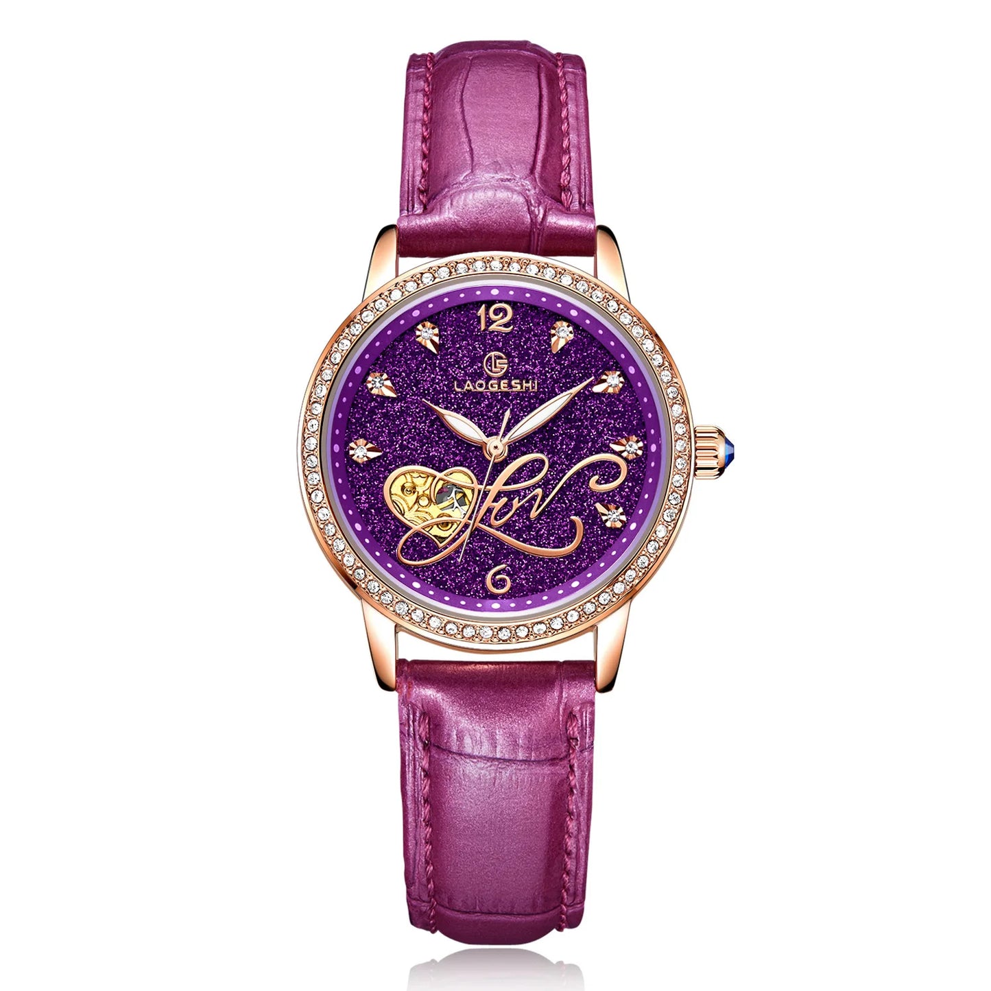 Star Crystal Diamond Female Clock Top Brand Luxury Fashion Waterproof Lady Watch Women's Mechanical Watches