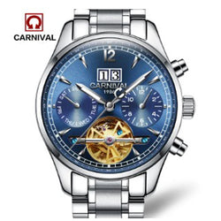 Carnival tourbillon automatic mechanical watch for men