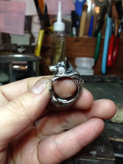 Wholesale Trendy Welsh Corgi Dog Ring