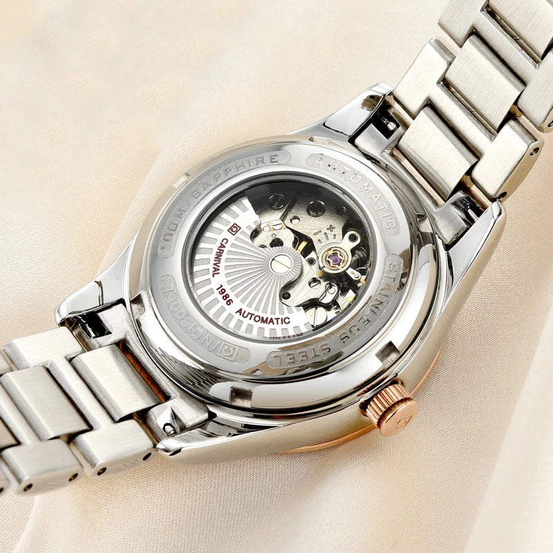 Carnival Fashion Luxury Women Watches Sapphire