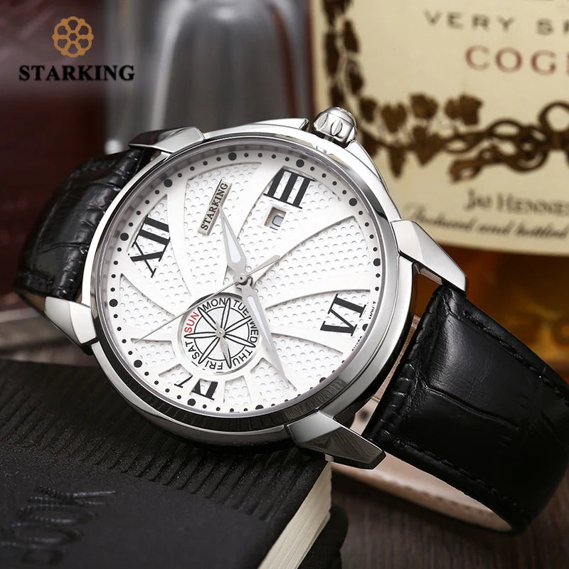 STARKING Men's Luxury Quartz Watch.