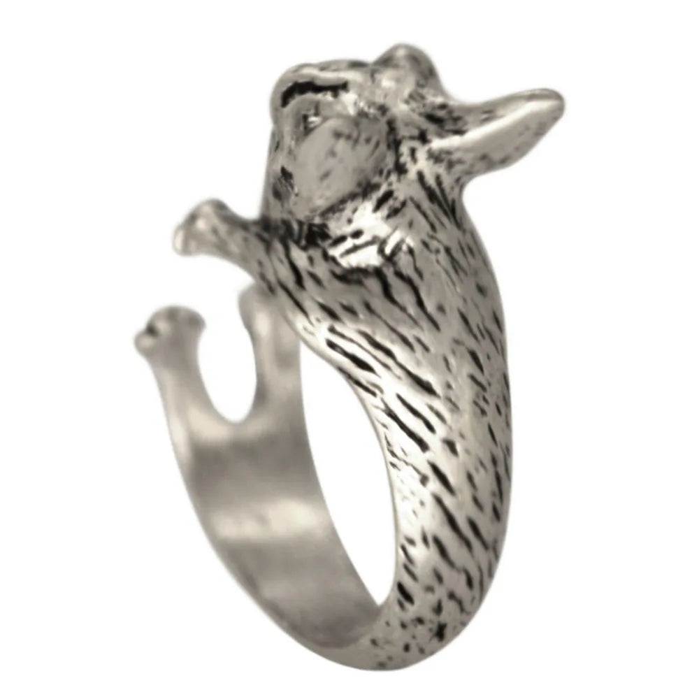 Animal Rings - French Bulldog for Women