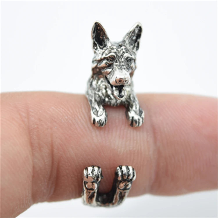 German shepherd dog ring -Latest Handmade.