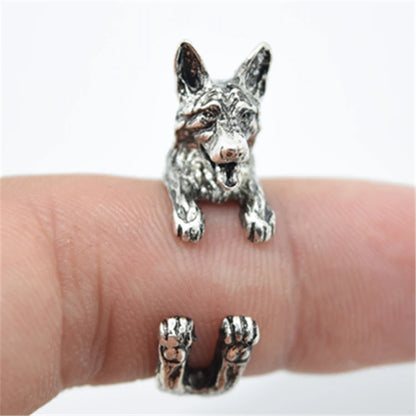 German Shepherd Dog Ring - Latest Design.