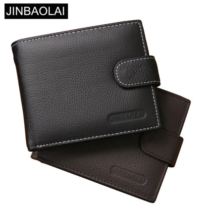 Leather Men Wallets Solid Sample Style.