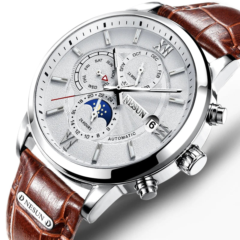 Switzerland Nesun Watch Men Luxury Brand Automatic.