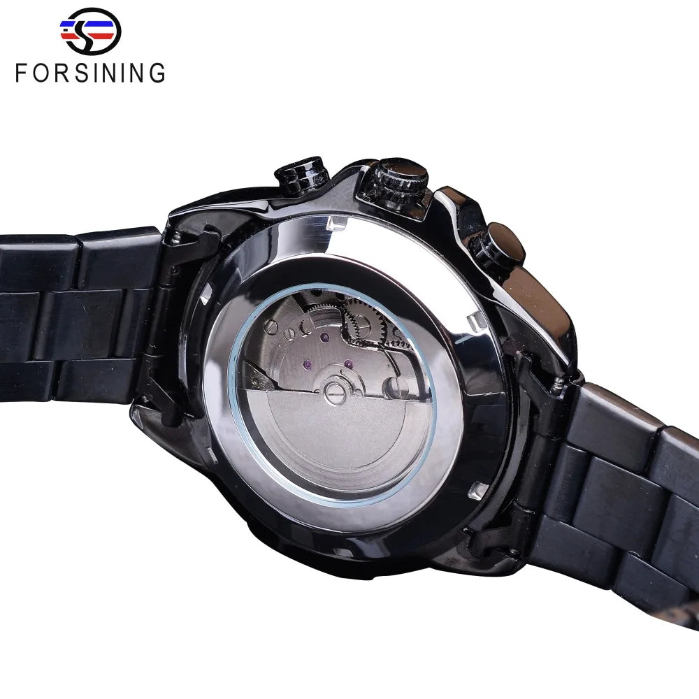 forsining sport male clock