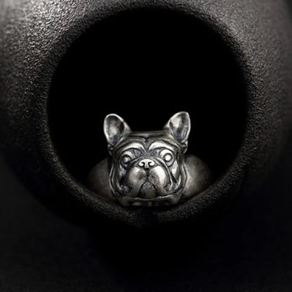 Sterling Silver Loyal Partners French Bulldog.