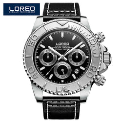 LOREO Waterproof Automatic Watches Men self wind.