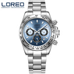 LOREO Mechanical Luxury Waterproof Men Watches.