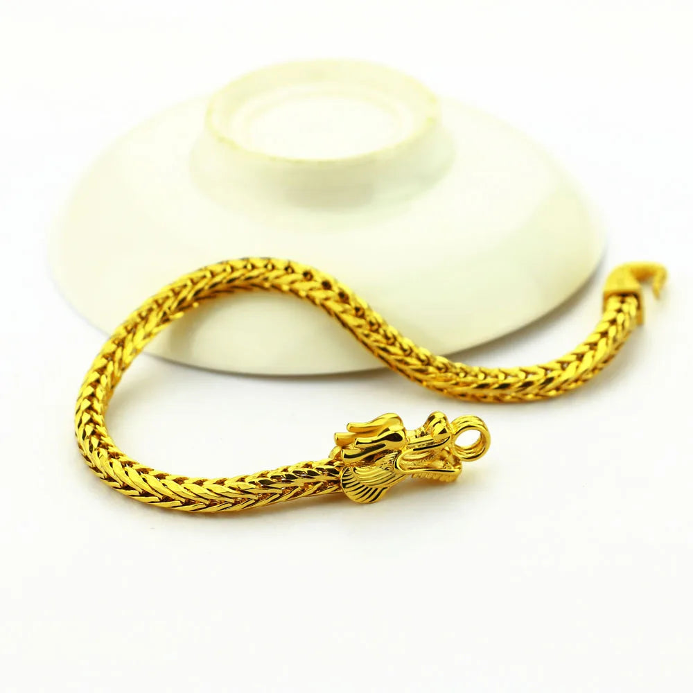 Gold Plated Classic Domineering Temperament Silver