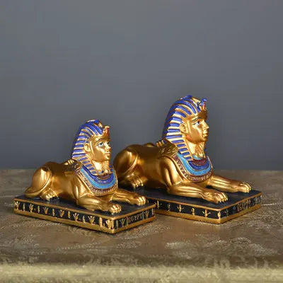 Sphinx car decoration, Egyptian souvenir sphinx sculpture