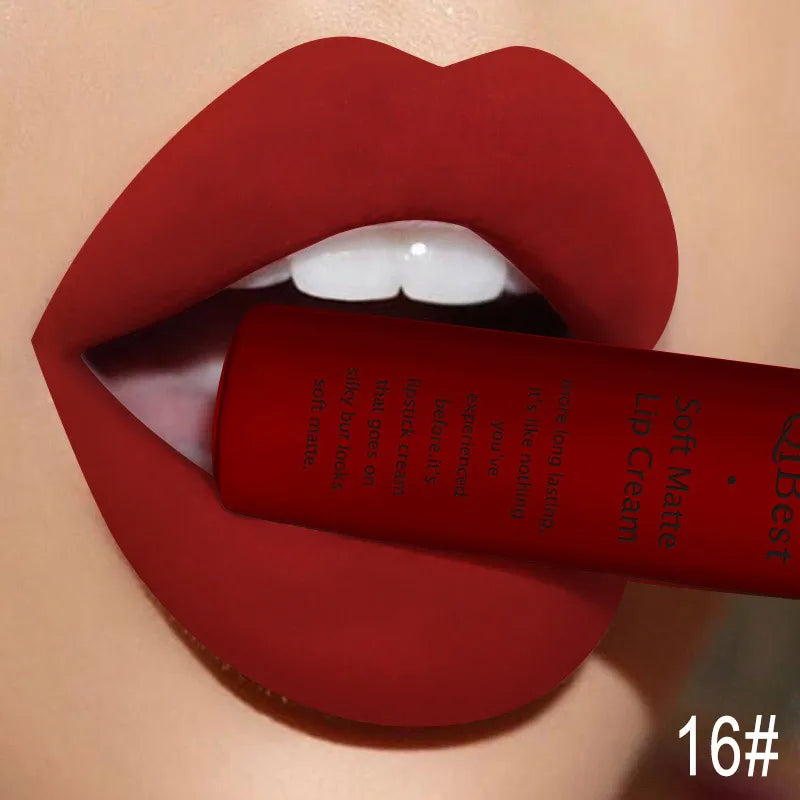 Matte Liquid Lipstick Waterproof Long Lasting.