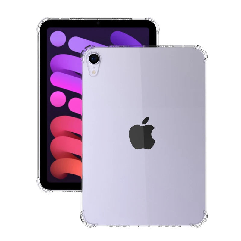 Transparent Silicone Case for iPad Mini 6 Cover Shockproof