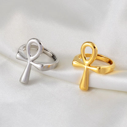 Ankh Ring for Women Girls African Egyptian.