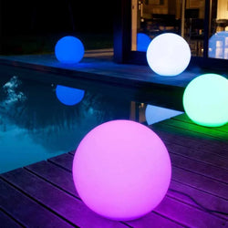 Waterproof RGB Color-Changing LED Ball Light.