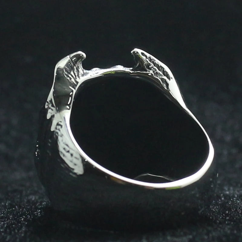 Mens Boys 316L Cool Classic Dog Ring.