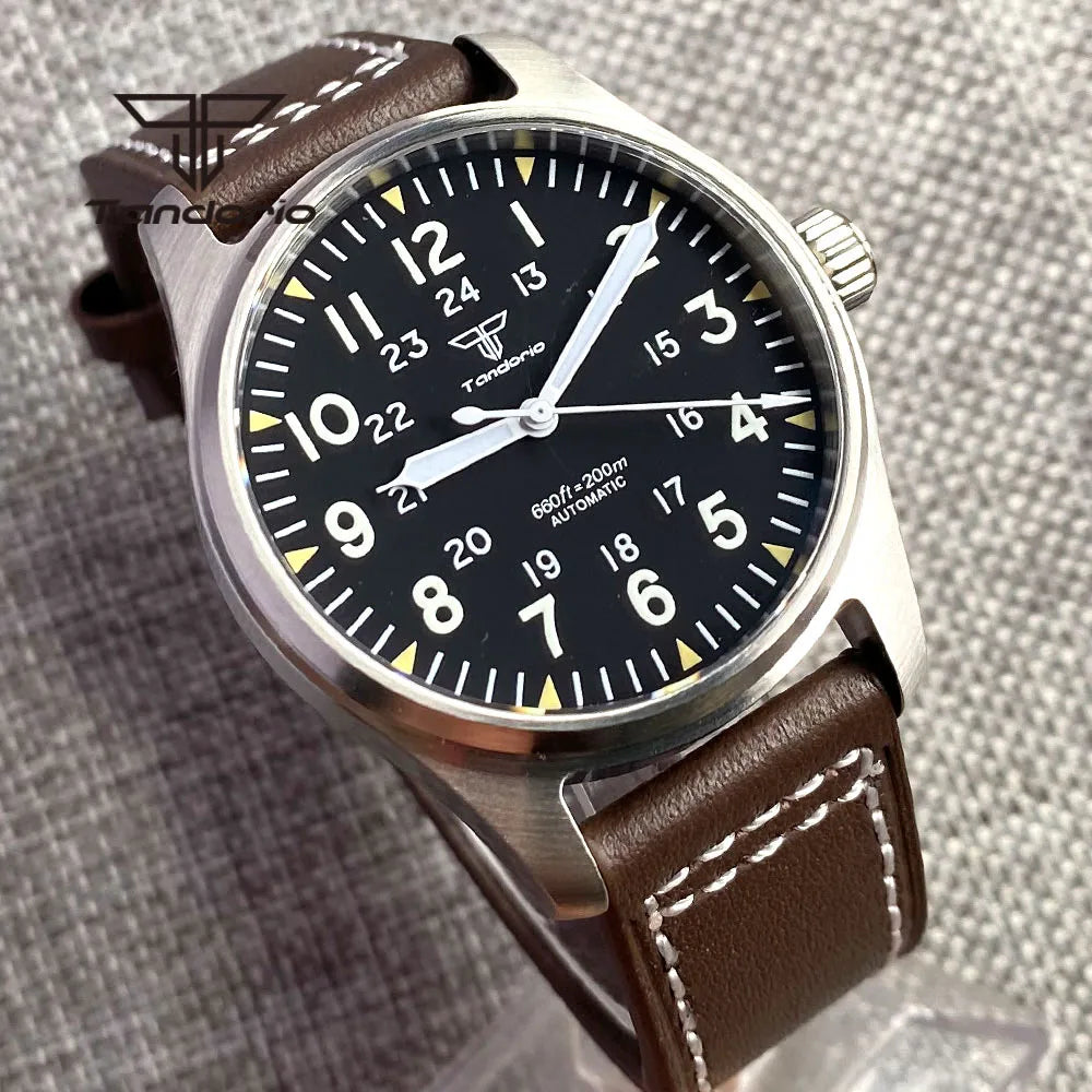 Tandorio 39mm NH35A 20bar Automatic Dive Pilot.