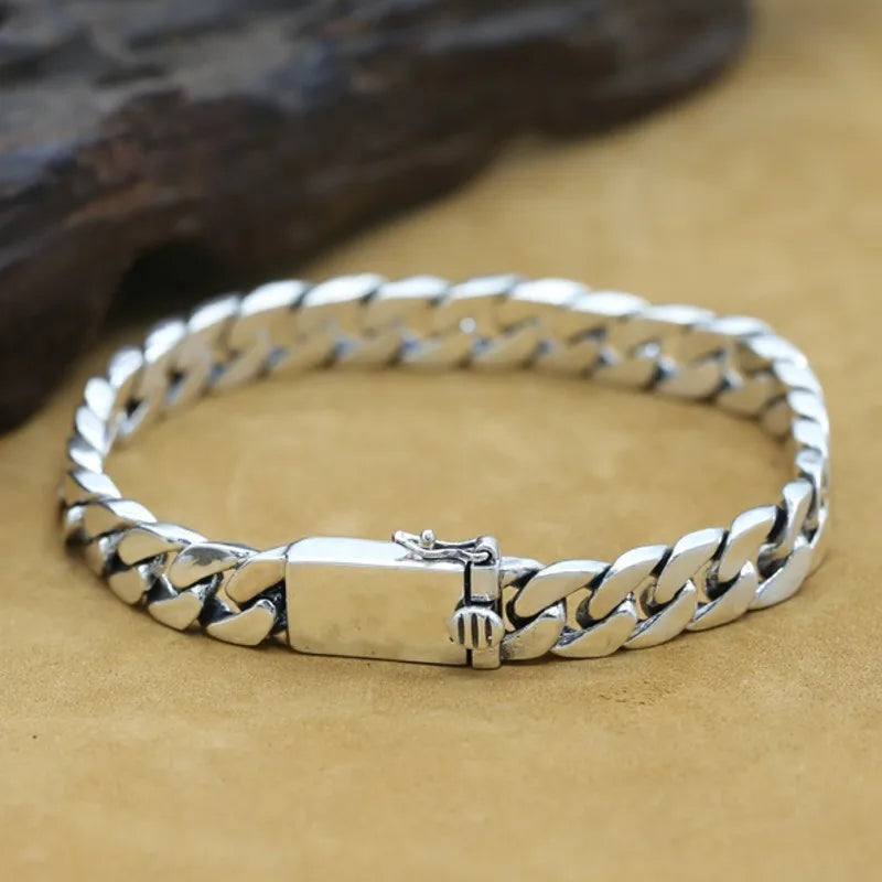 Silver Jewelry Fashion Style Men and Women Bracelet