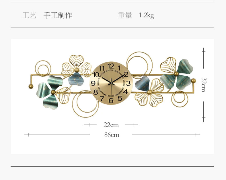 New Chinese Style Affordable Luxury CLOCK