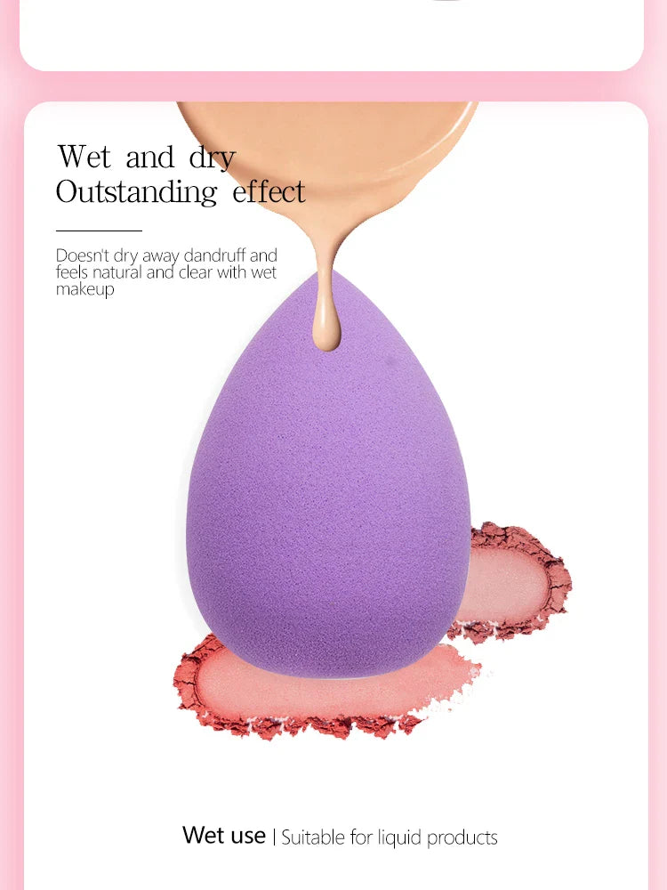 1 pc Makeup Sponge Water-drop Shape Foundation Concealer