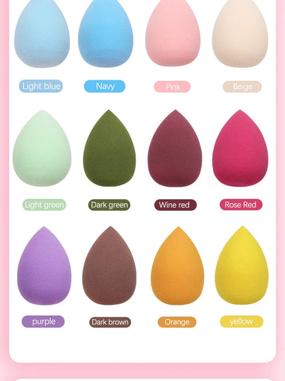 1 pc Makeup Sponge Water-drop Shape Foundation Concealer