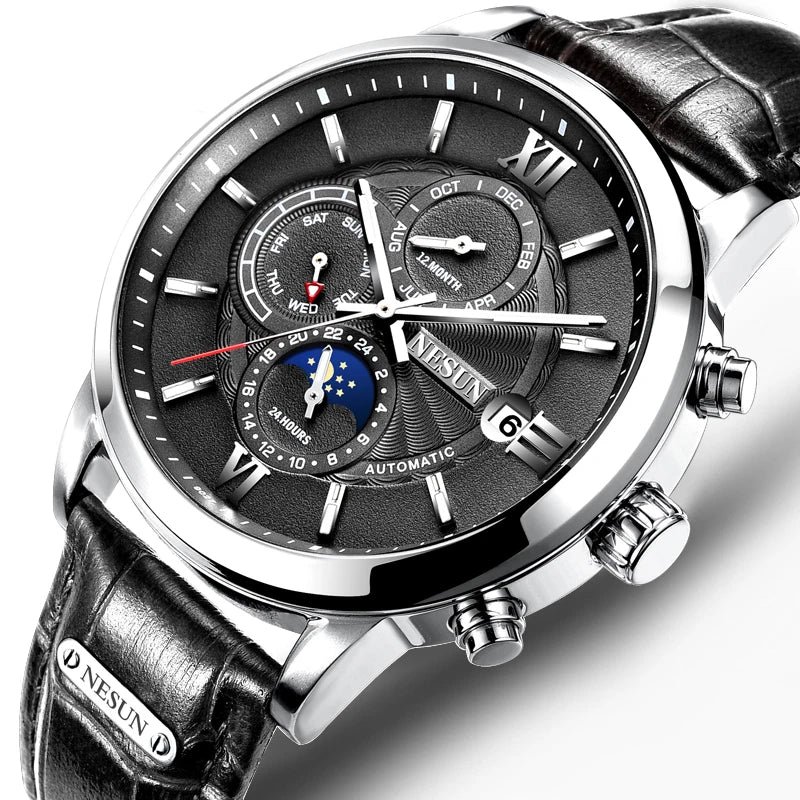 Switzerland Nesun Watch Men Luxury Brand Automatic.