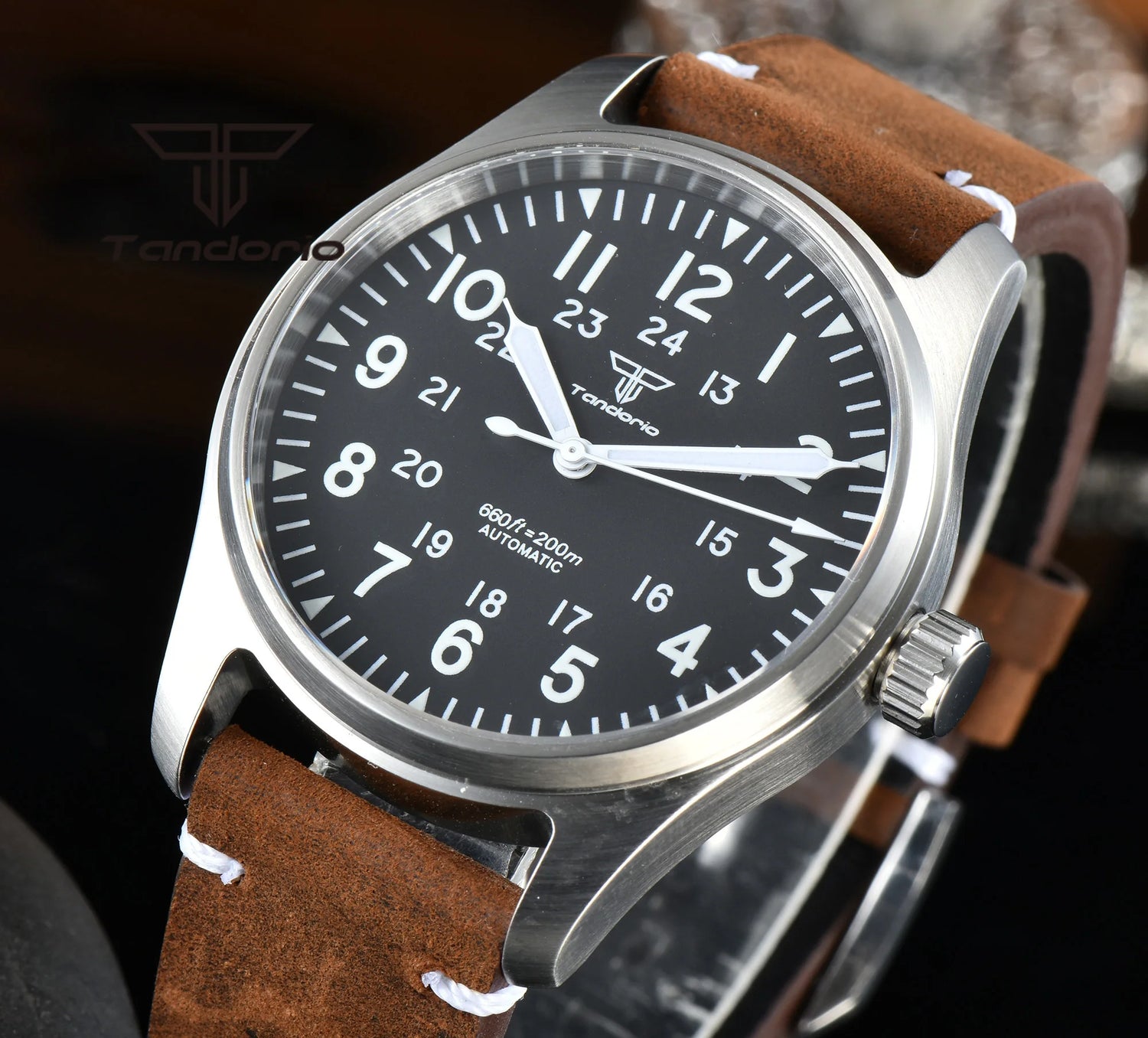 Tandorio 39mm NH35A 20bar Automatic Dive Pilot.